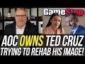 AOC HUMILIATES Ted Cruz After He Tries to Rehab His Image Using GameStop and WallStreetBets.