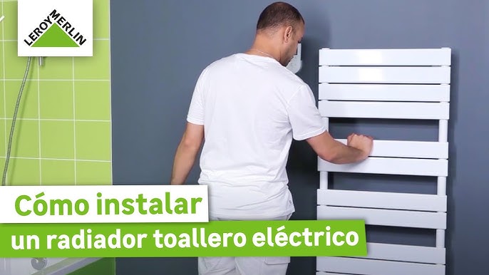 Toallero eléctrico Ready Warm 9870 Crystal Towel Cecotec 850W con doble  colgador blanco - Embargosalobestia