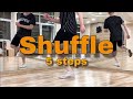 How to Shuffle Dance | Top 5 Shuffle steps  | шафл обучение | PROdance