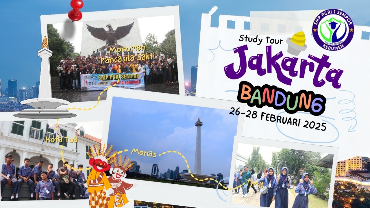Serunya Study Tour Jakarta-Bandung