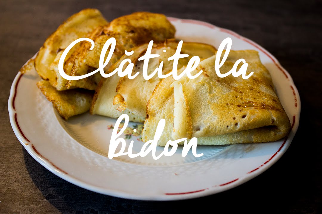 Cum Să Faci Aluat De Clătite La Bidon Simplu și Ușor Youtube