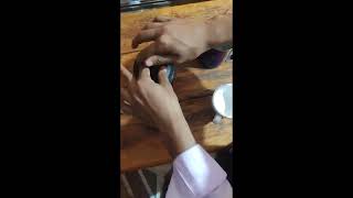 Hand make coffee in home.with out esprosso miction