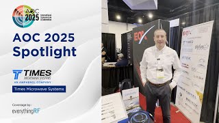 Aoc 2025 Spotlight Times Microwave Systems Previews Levitate Lightweight Uav Cable Line