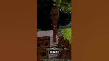 bench building tutorial  #minecraft #minecrafttutorial #minecraftbuilding