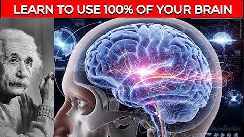 Use 100% of your brain. Become a Genius. 