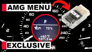 Detailed ACTIVATION AMG MENU with Vediamo & Openport on Mercedes W211, W219 / Coding AMG Menu W211