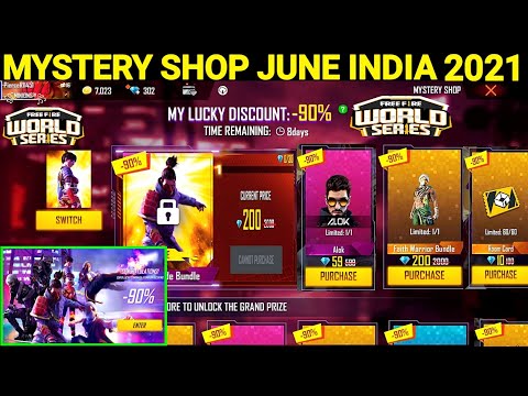 Confirm Mystery Shop Free Fire June 21 Free Fire New Event Ff June Elite Pass 21 Free Fire Youtube