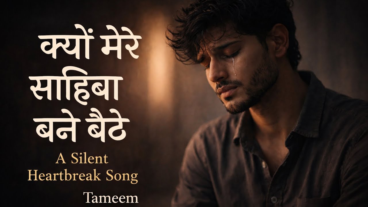 क्यों मेरे साहिबा बने बैठे (Kyun Mere Sahiba Bane Baithe) | A Silent Heartbreak Song – Tameem
