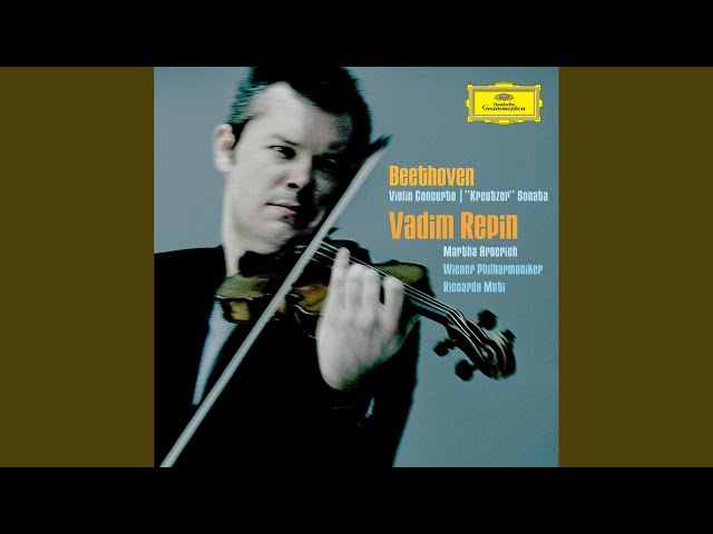 Beethoven - Concerto pour violon:1er mvt : V.Repin / Orch Philh Vienne / R.Muti