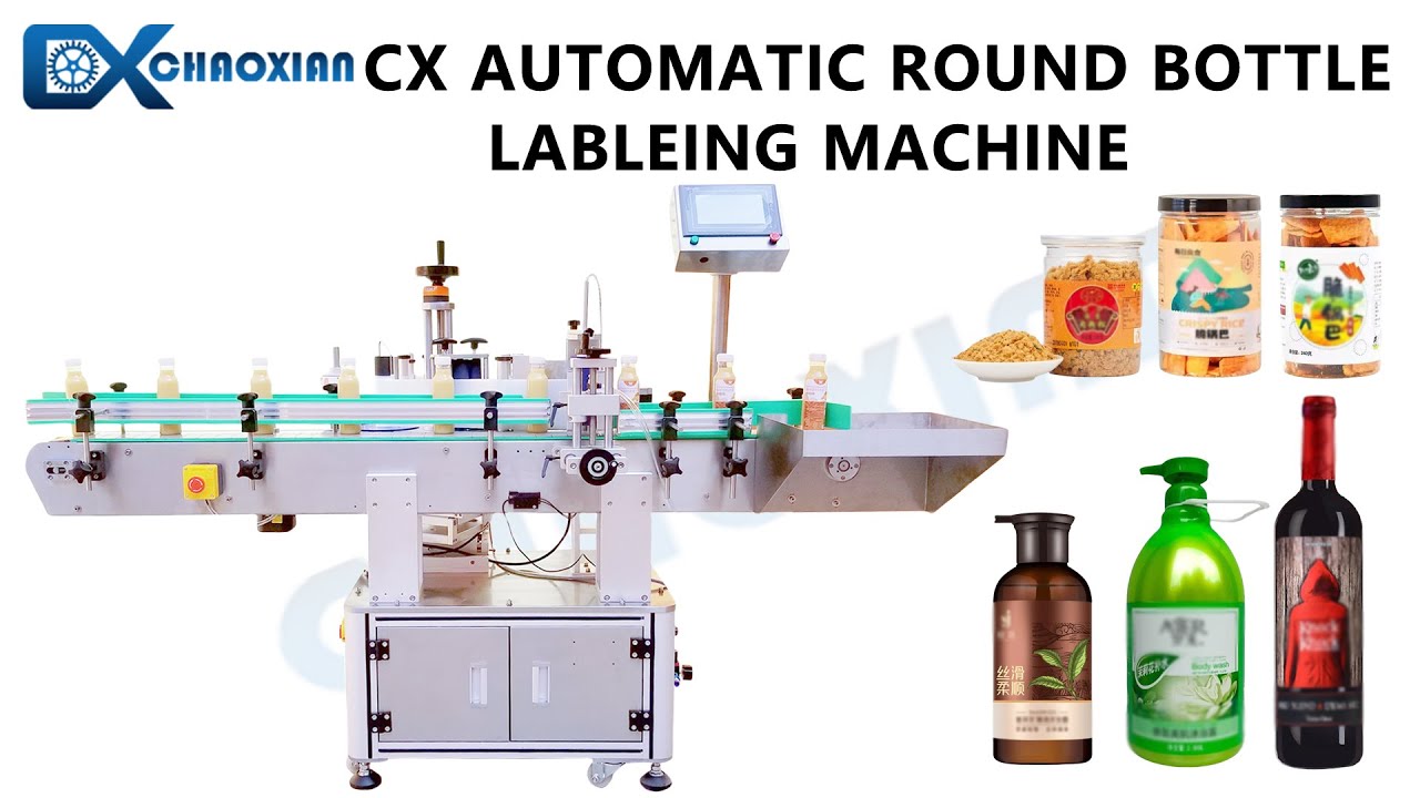How To Use Automatic Conical Jar Labeling Machine