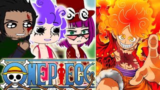 :  Revolutionary Army React To Luffy | Gacha Club | One piece react 
