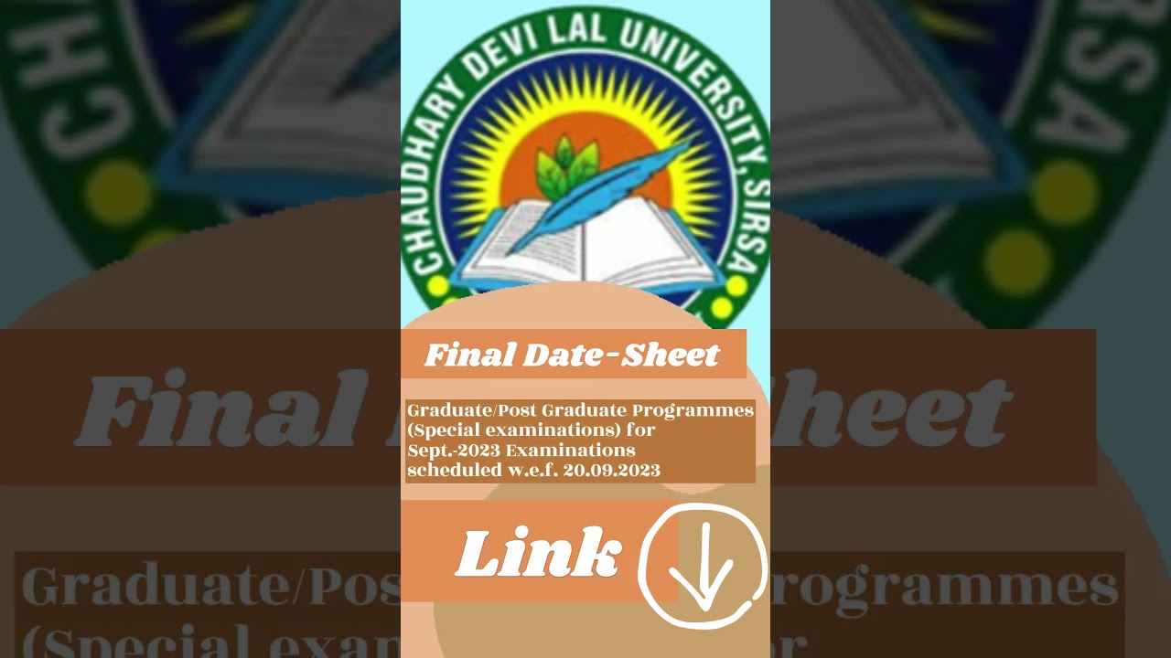 "CDLU Exam Schedule 2023: Plan Your Success!" 