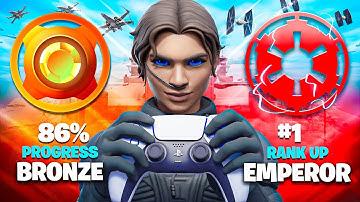Bronze to Emperor Solo Controller Ranked Speedrun (Fortnite Zero Build)