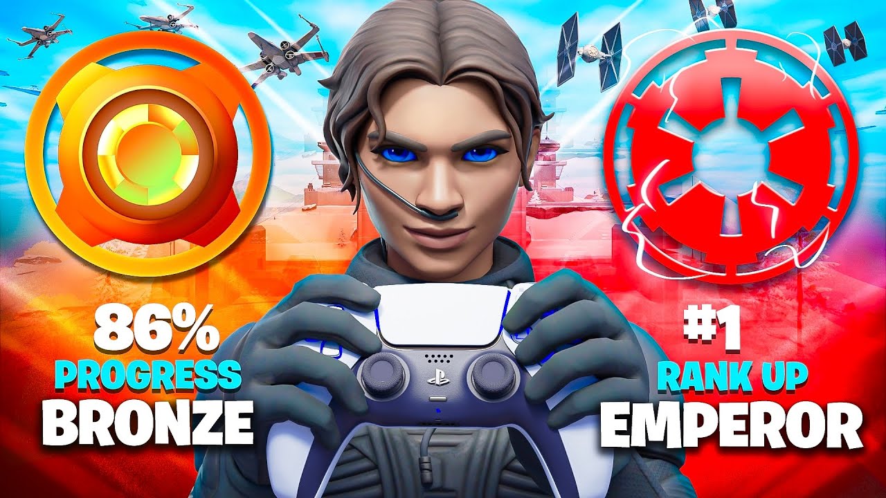 Бронзовый игрок Emperor Solo Controller, скоростной рейтинговый забег (сборка Fortnite Zero)