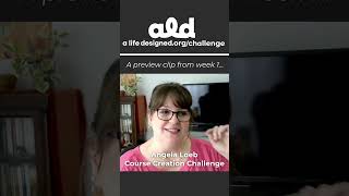 Create Passive Income, Create A Microcourse Take Angelas 4-Week Online Course Learn How