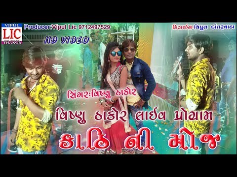 કાઠી ગામ ની મોજ | Vishnu Thakor Kathi Live Program Hd Video || Vipul Thakor Lic