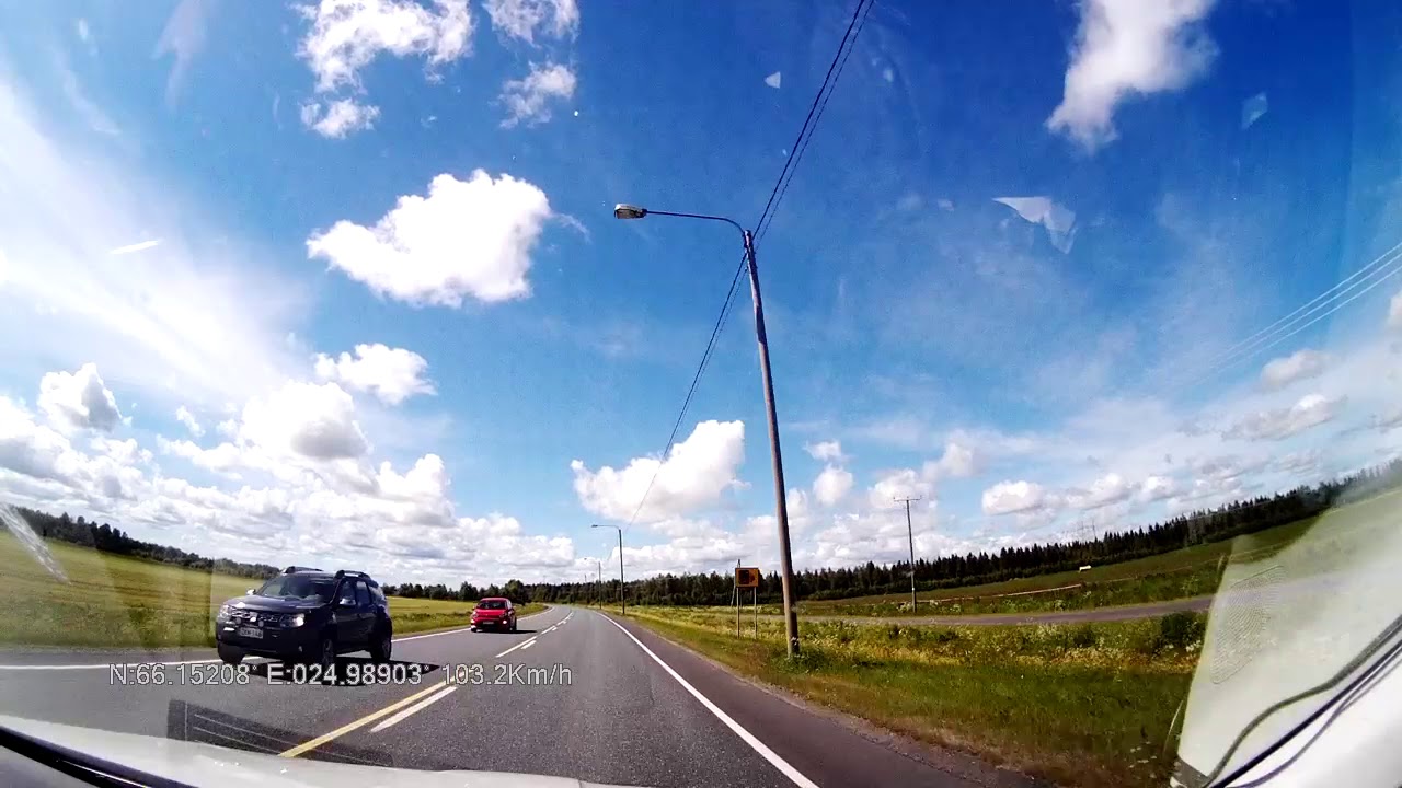 4/E75 Finland, Rovaniemi-Kemi (Southbound)