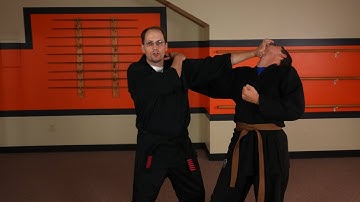 Martial Arts Chin Na Elbow Locking Technique