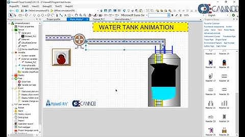 Water Tank Animation HaiwellScada to Outseal