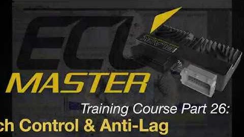 ECU Masters Training Course Part 26: Launch Control & Anti-Lag | Evans Performance Academy