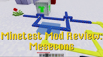 Minetest Mod Review: Mesecons