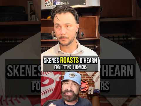 Paul Skenes found some problems with O’Hearn’s 3 Homer day 🤣