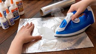 WOW! 😍 Making Beautiful Decor with FOIL and PVA GLUE Is SO EASY!