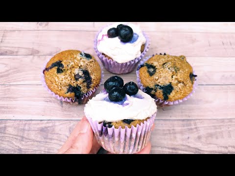 Video: Cómo Hornear Muffins De Arándanos Integrales