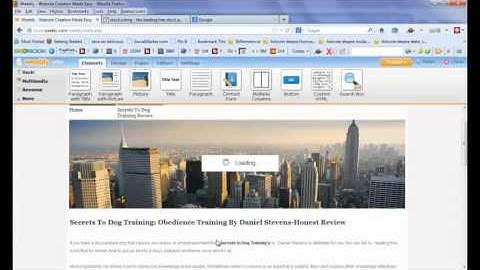 How To Set-Up Your Free Weebly Website _How to Start An Online Business. (part 1)