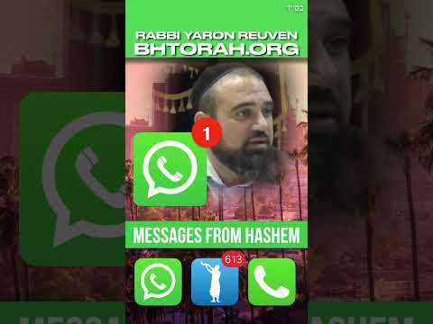 Getting Messages From HaShem #Torah #Jewish #RabbiYaronReuven #TeShuva #Judaism