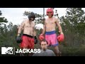Stilt Boxing ft. Steve-O & Ryan Dunn (2001) | Jackass