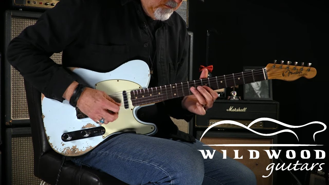 Fender Custom Shop Wildwood 10 1962 Telecaster Custom - Heavy