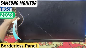Samsung Monitor T35F Borderless Panel Problem in Bangla 2023 || Created by Afjal Hossain