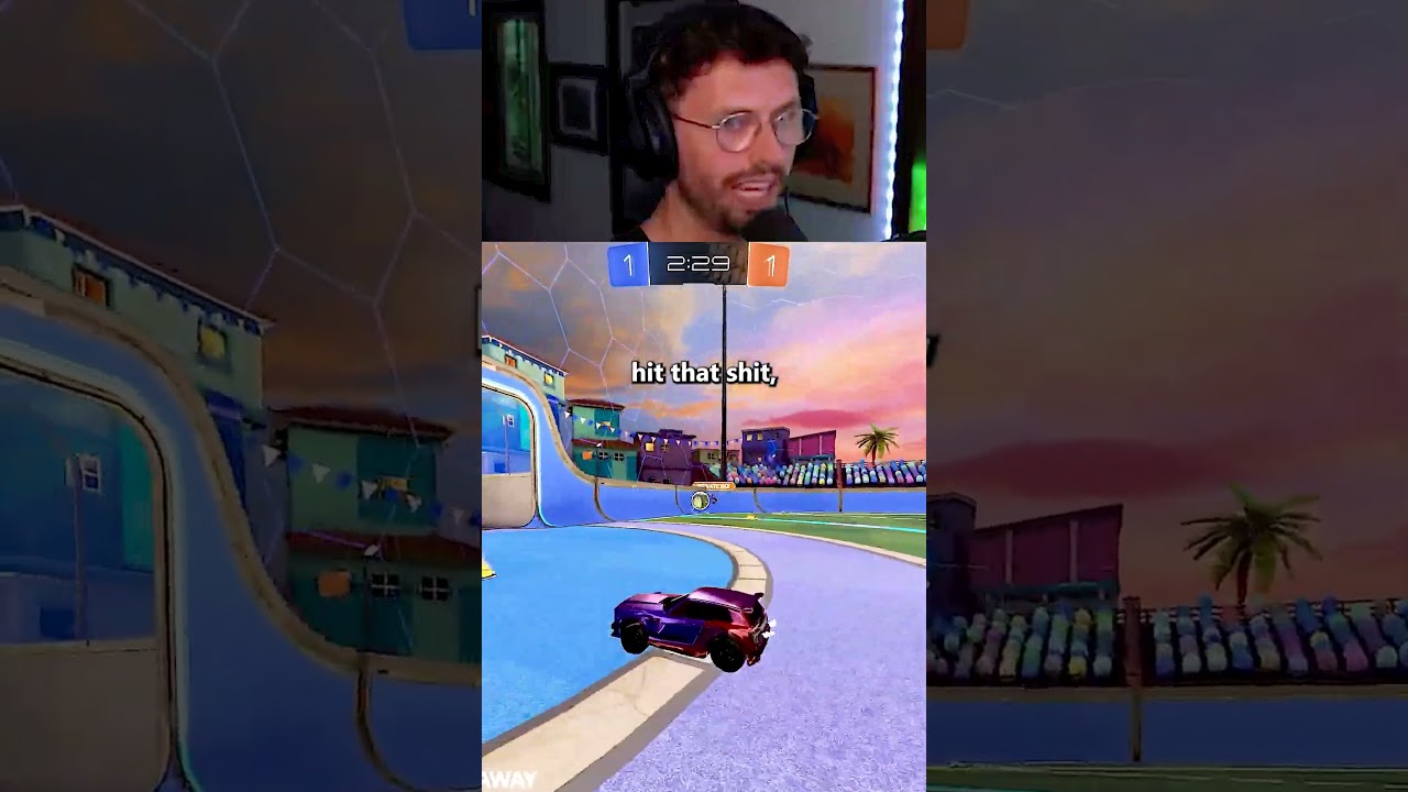 UNC THOUGHT RAPPING WOULD HELP HIM 😂#rocketleague #rocketleaguerap #rocketleagueclips