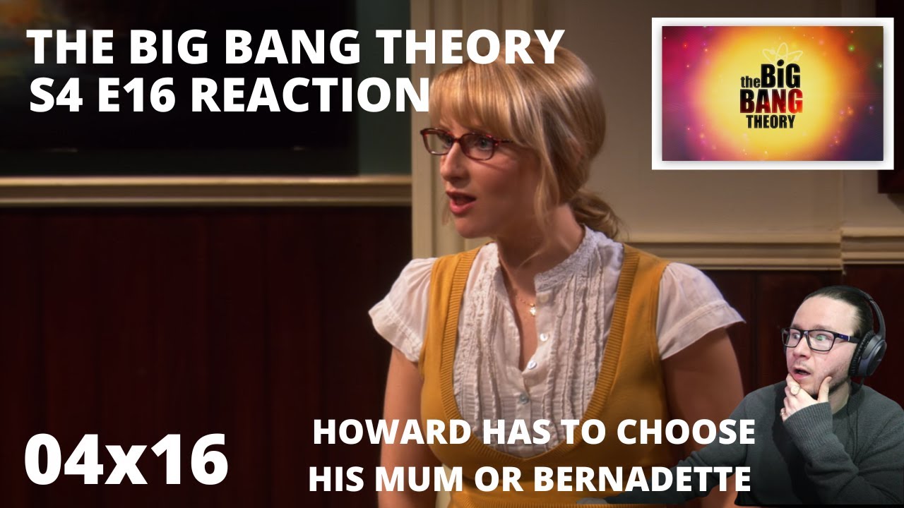 THE BIG BANG THEORY S4 E16 THE COHABITATION FORMULATION REACTION 4x16