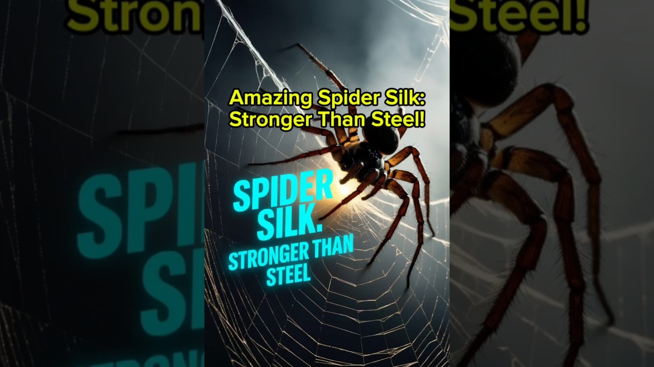 Amazing Spider Silk: Stronger Than Steel!