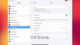 HOW TO ADJUST MAXIMUM ZOOM LEVEL IN IPADOS 13.6 (IPAD) screenshot 3