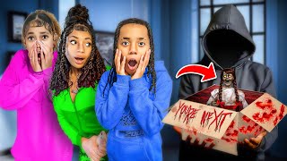 STALKER LEAVES A CREEPY PACKAGE WITH HAUNTED DOLL😮 (FULL MOVIE)