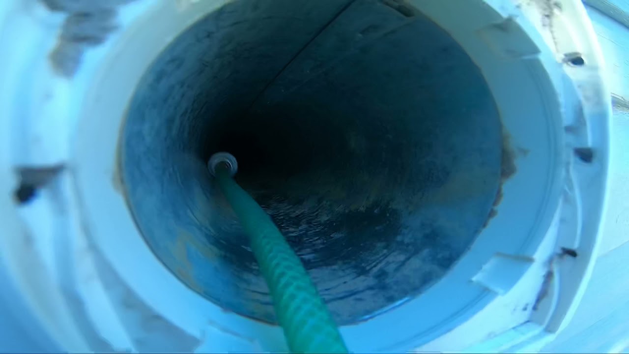 Dryer vent cleaning with the vent vision reverse skipper YouTube