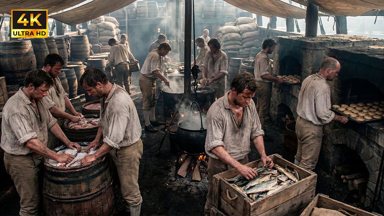 How Navies Produced Food That Lasted for Months (18th-Century Process)
