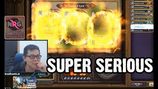 Amaz 12 wins Arena with Paladin - Super Serious!