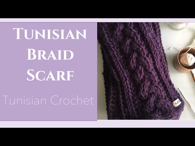 Tunisian Crochet Tutorial – Cables (3×3) - KnitterKnotter