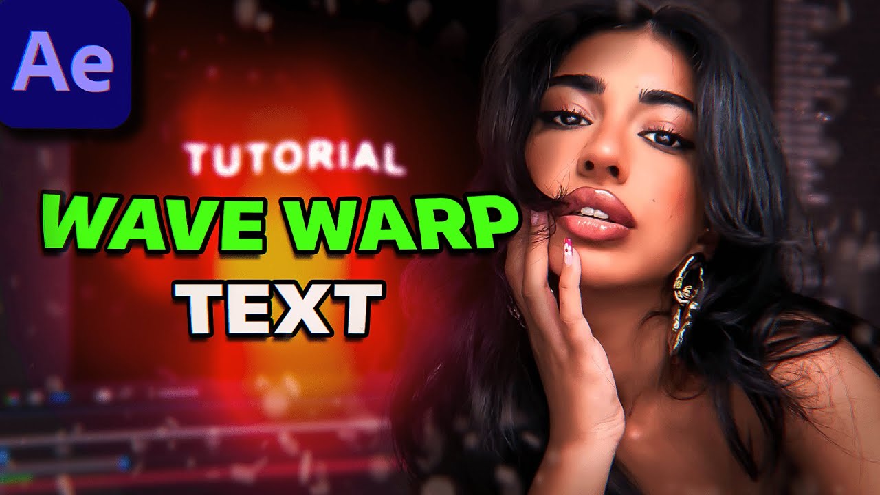 HOW TO : TURB WAVE WARP TEXT | After Effects Tutorial - YouTube