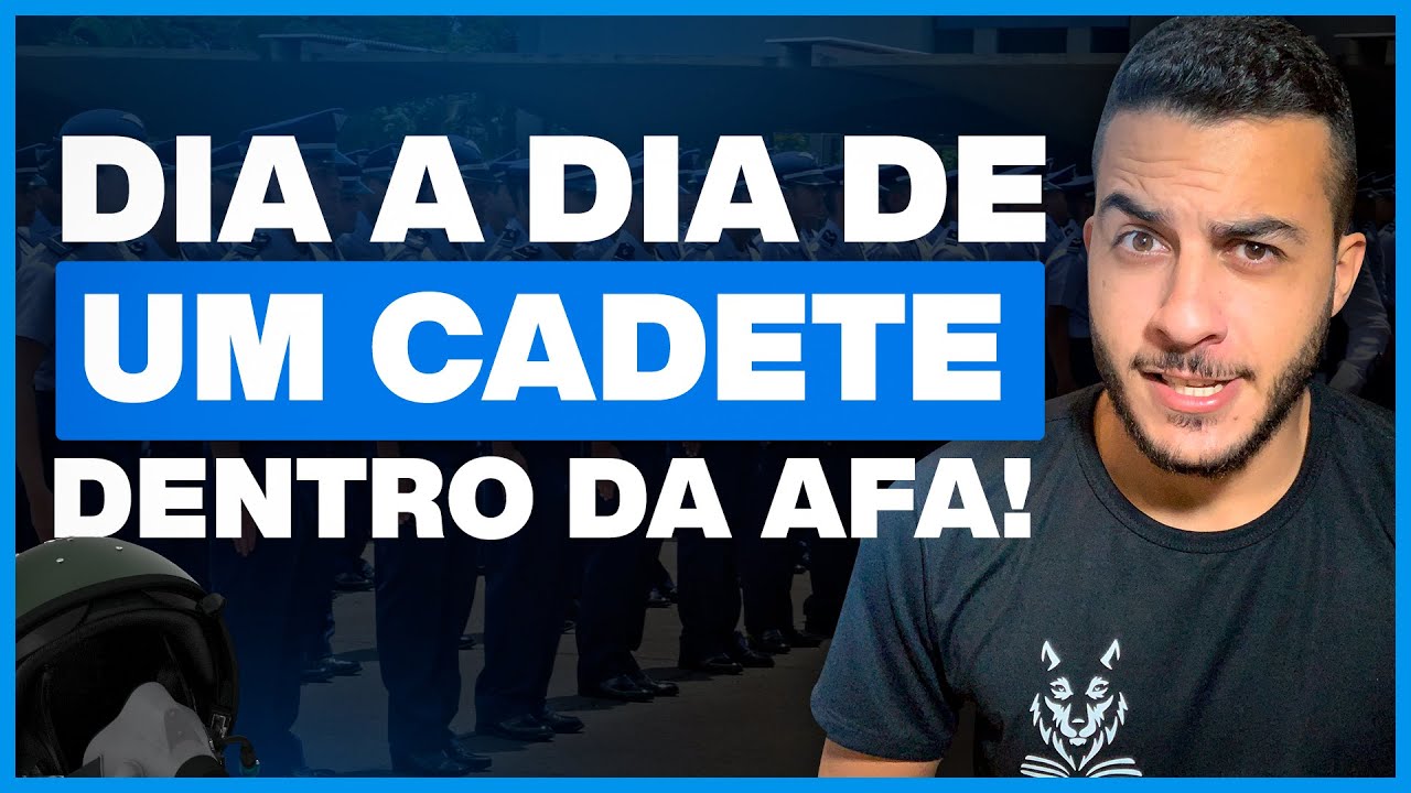 ROTINA NA AFA - Como é o DIA A DIA dos Cadetes!