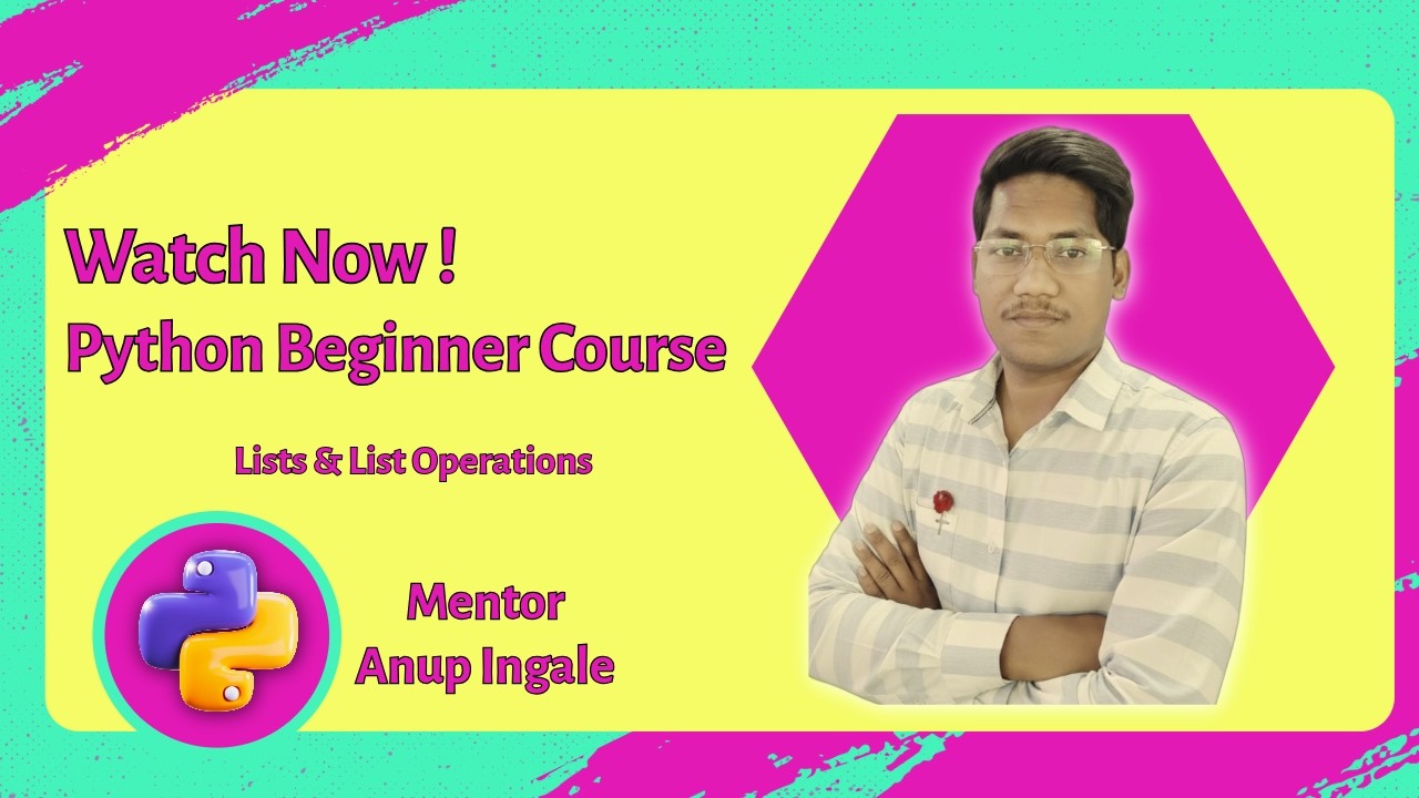 Python Lists & List Operations | Tutorial in Hindi + English - YouTube
