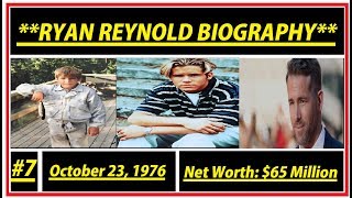 Ryan Rodney Reynolds|Biography|family|marriage|father|mother|Sun Sign|NetWorth|[Biography #7]