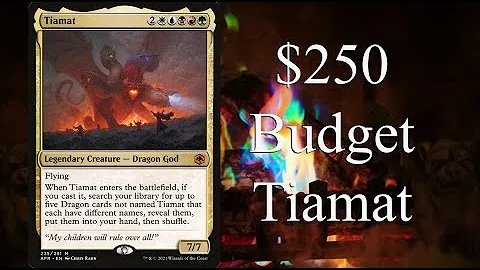 Let's Build a Commander Deck for a Beginner! Tiamat Dragons