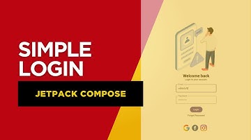 🔥 Modern Login Screen UI in Jetpack Compose | Android Studio Tutorial 2025 🚀