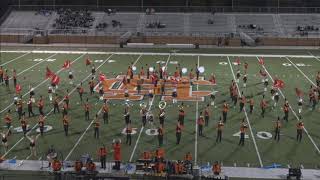 HCHS Marching Band's Performance at the 2018 Lake Hartwell Marching Festival