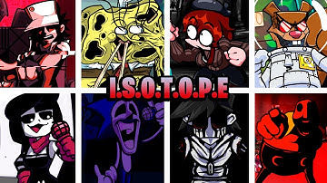 Isotope but Different Characters Sing It / FNF Isotope but Everyone Sings It
